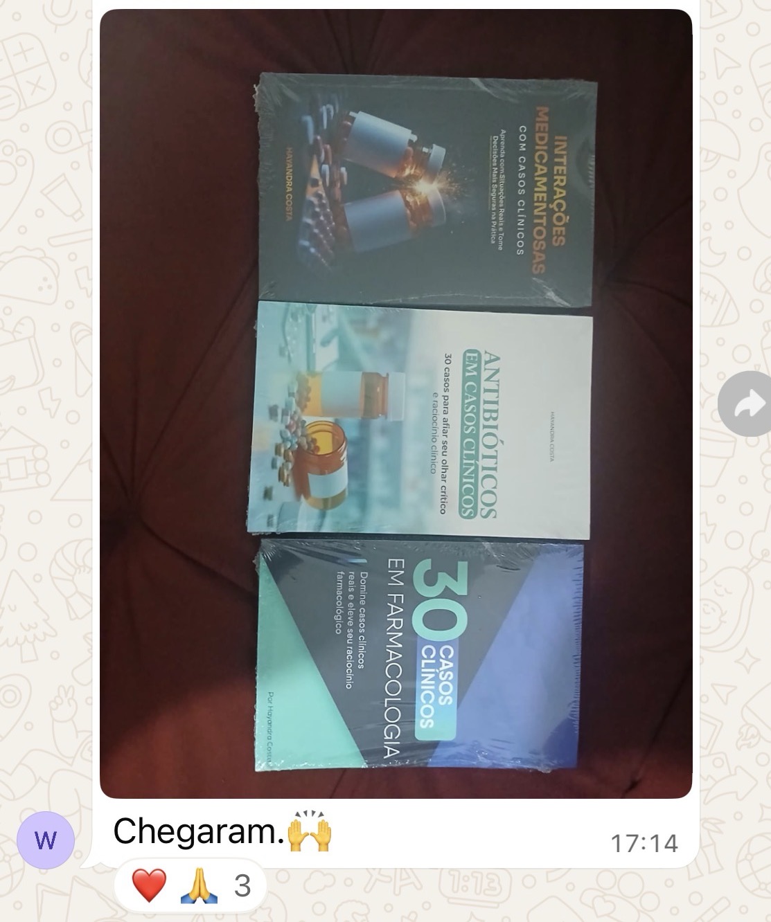 Depoimento de aluna 1